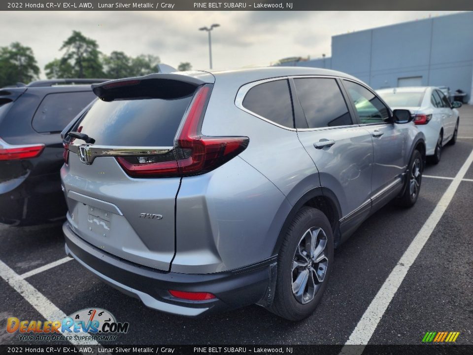 2022 Honda CR-V EX-L AWD Lunar Silver Metallic / Gray Photo #3