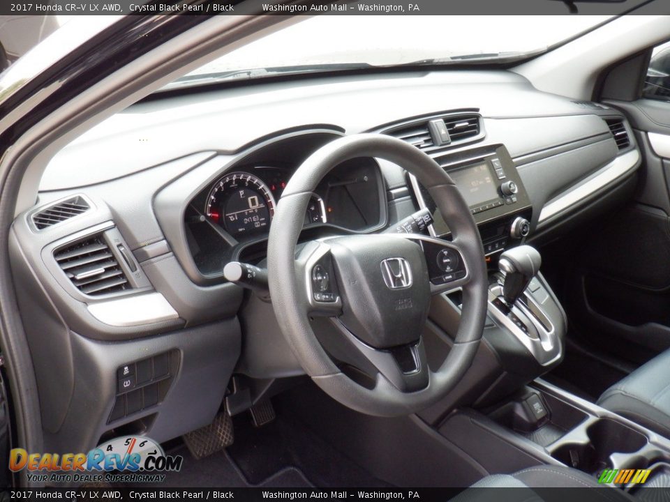 2017 Honda CR-V LX AWD Crystal Black Pearl / Black Photo #16