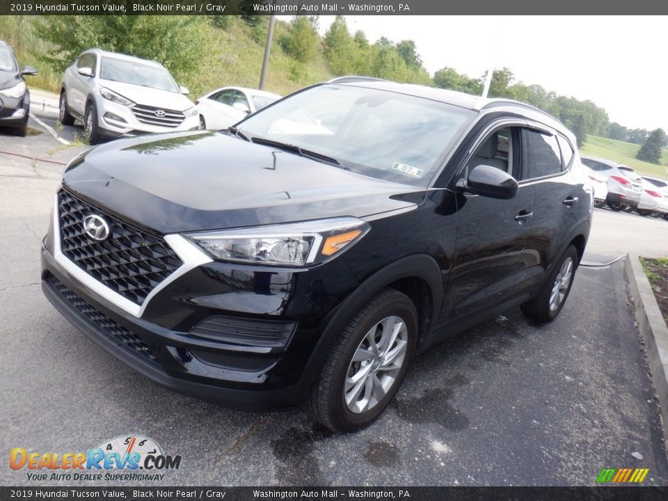 2019 Hyundai Tucson Value Black Noir Pearl / Gray Photo #6