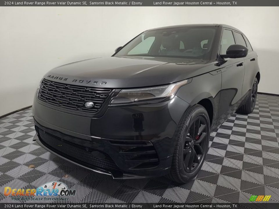 2024 Land Rover Range Rover Velar Dynamic SE Santorini Black Metallic / Ebony Photo #1