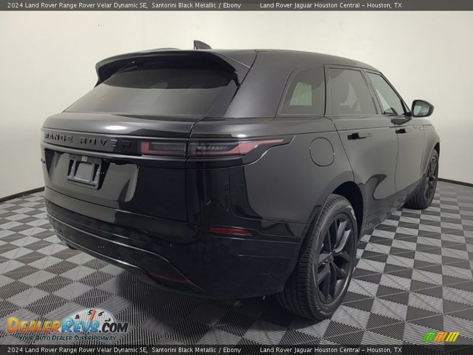 2024 Land Rover Range Rover Velar Dynamic SE Santorini Black Metallic / Ebony Photo #2
