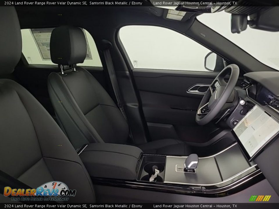 2024 Land Rover Range Rover Velar Dynamic SE Santorini Black Metallic / Ebony Photo #3