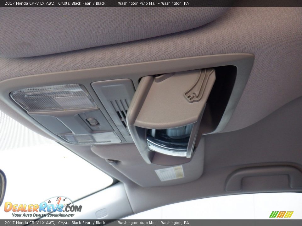 2017 Honda CR-V LX AWD Crystal Black Pearl / Black Photo #20