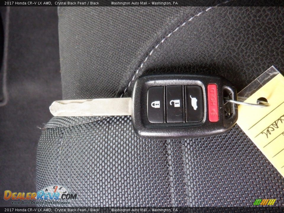 2017 Honda CR-V LX AWD Crystal Black Pearl / Black Photo #25