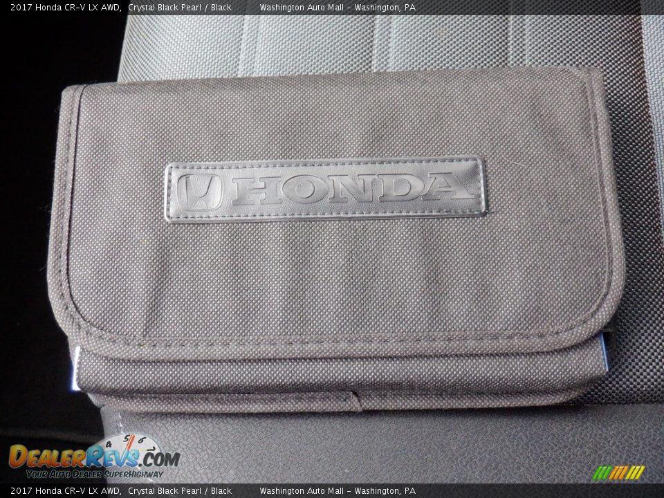 2017 Honda CR-V LX AWD Crystal Black Pearl / Black Photo #26