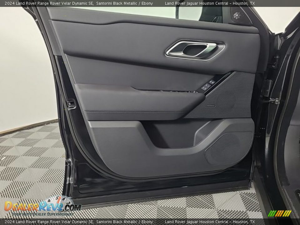 2024 Land Rover Range Rover Velar Dynamic SE Santorini Black Metallic / Ebony Photo #13