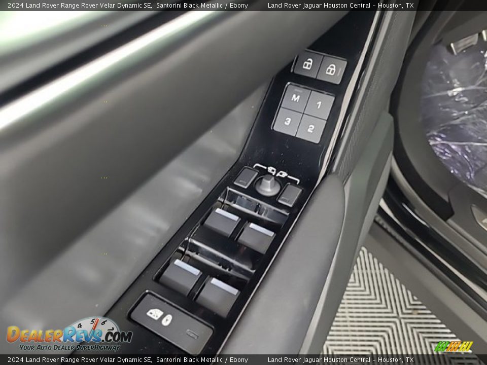 2024 Land Rover Range Rover Velar Dynamic SE Santorini Black Metallic / Ebony Photo #14