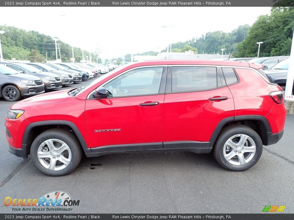 Redline Pearl 2023 Jeep Compass Sport 4x4 Photo #2