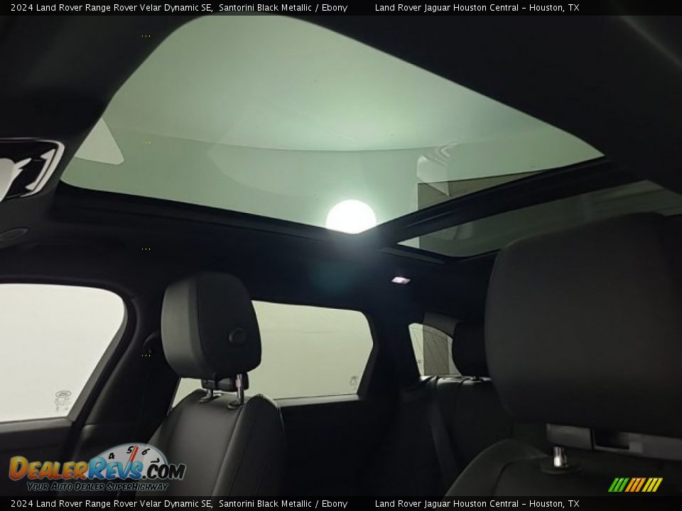 2024 Land Rover Range Rover Velar Dynamic SE Santorini Black Metallic / Ebony Photo #24
