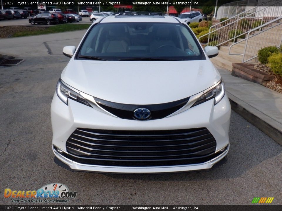 2022 Toyota Sienna Limited AWD Hybrid Windchill Pearl / Graphite Photo #15