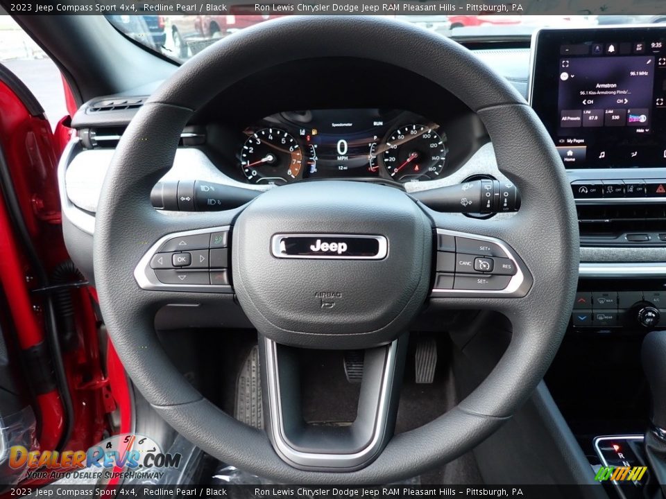 2023 Jeep Compass Sport 4x4 Steering Wheel Photo #16