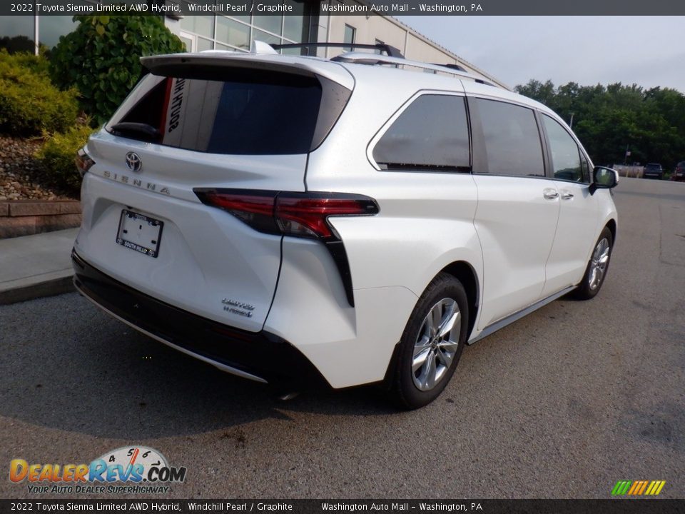 2022 Toyota Sienna Limited AWD Hybrid Windchill Pearl / Graphite Photo #20