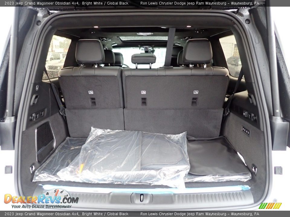 2023 Jeep Grand Wagoneer Obsidian 4x4 Trunk Photo #5