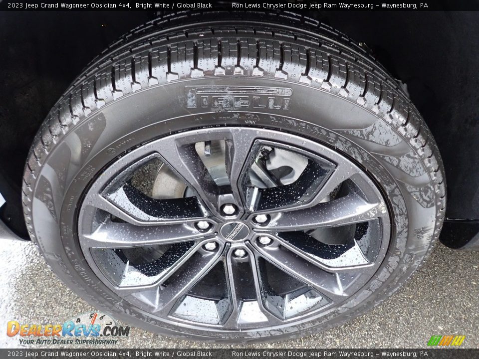 2023 Jeep Grand Wagoneer Obsidian 4x4 Wheel Photo #10