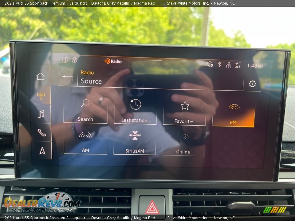 Controls of 2021 Audi S5 Sportback Premium Plus quattro Photo #19