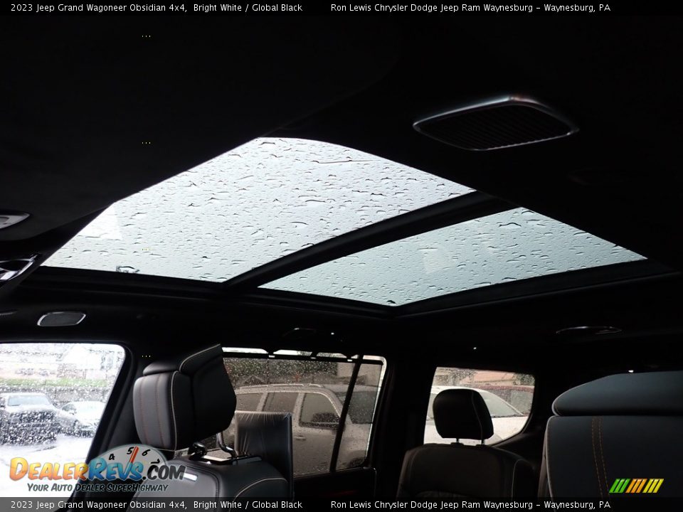 Sunroof of 2023 Jeep Grand Wagoneer Obsidian 4x4 Photo #17