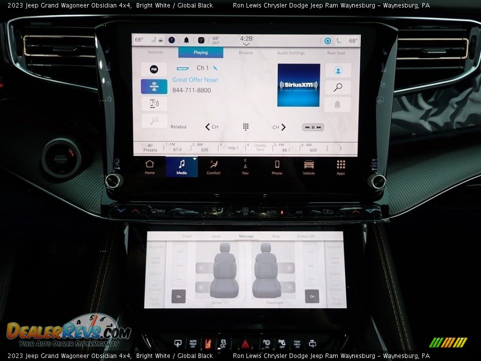 Controls of 2023 Jeep Grand Wagoneer Obsidian 4x4 Photo #20