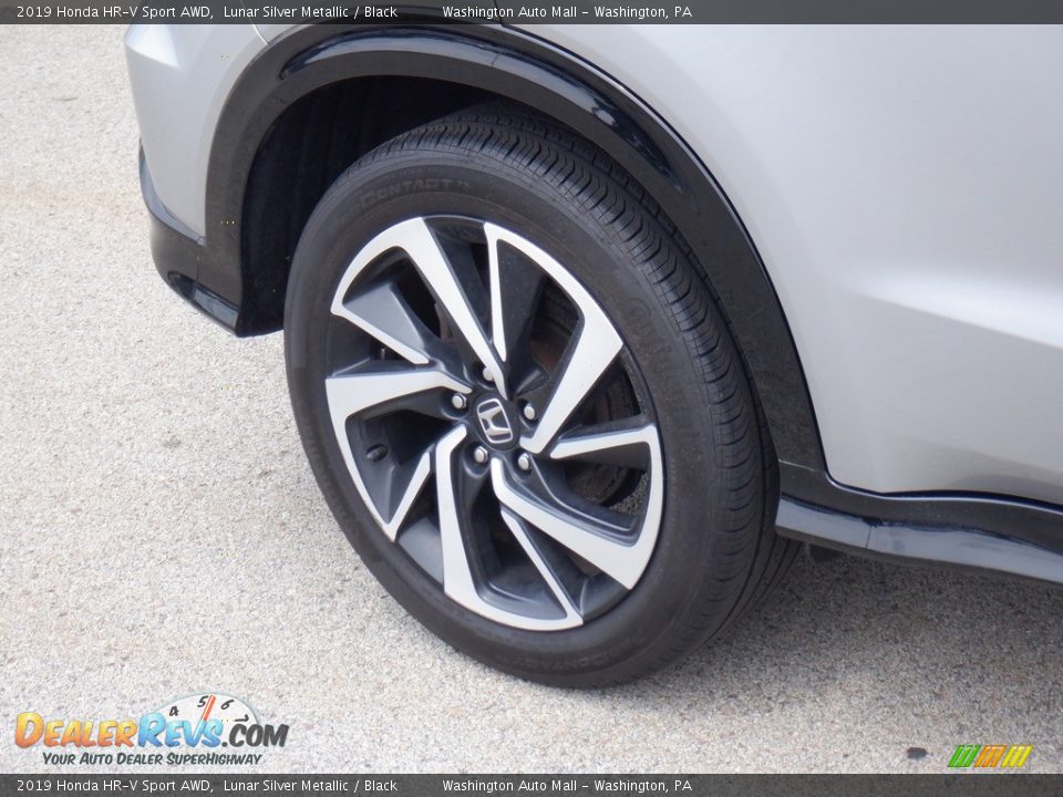 2019 Honda HR-V Sport AWD Lunar Silver Metallic / Black Photo #3