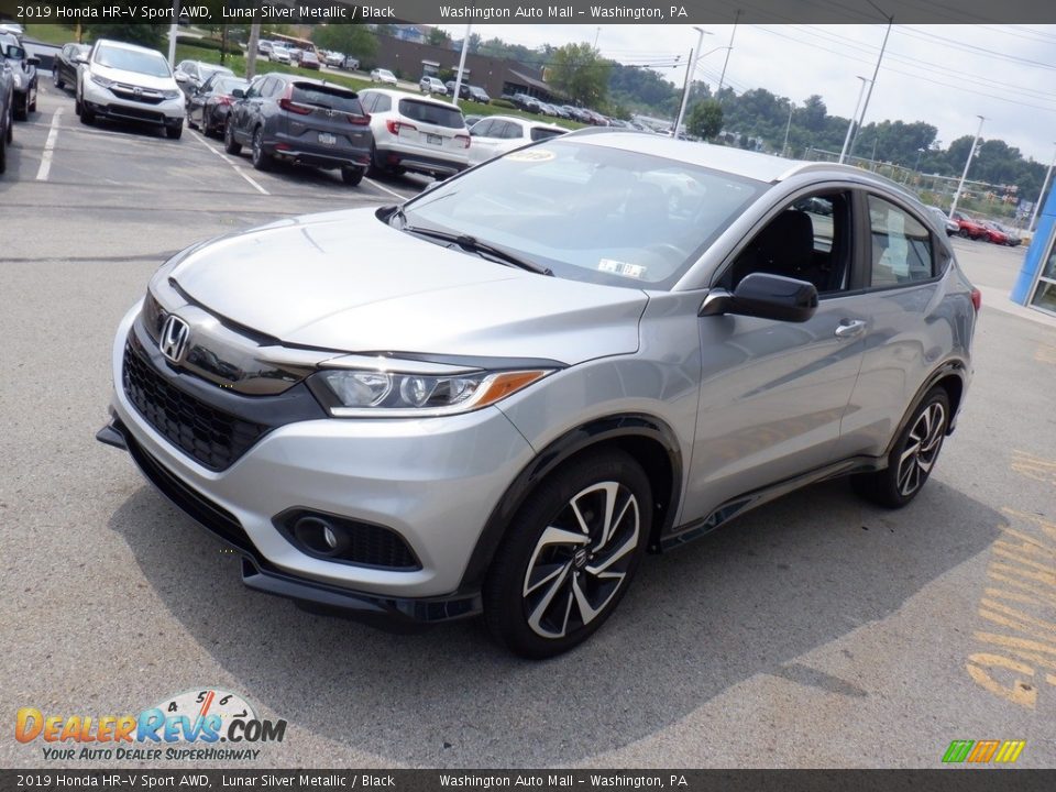 2019 Honda HR-V Sport AWD Lunar Silver Metallic / Black Photo #5