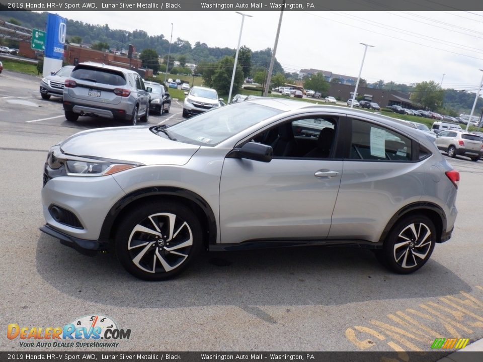 2019 Honda HR-V Sport AWD Lunar Silver Metallic / Black Photo #6