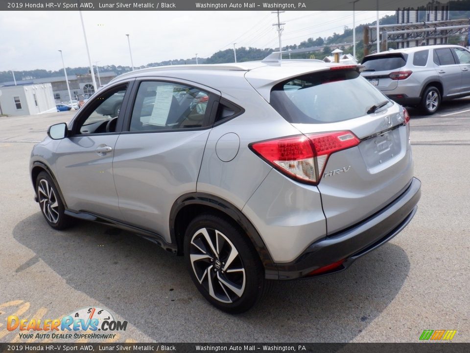 2019 Honda HR-V Sport AWD Lunar Silver Metallic / Black Photo #7