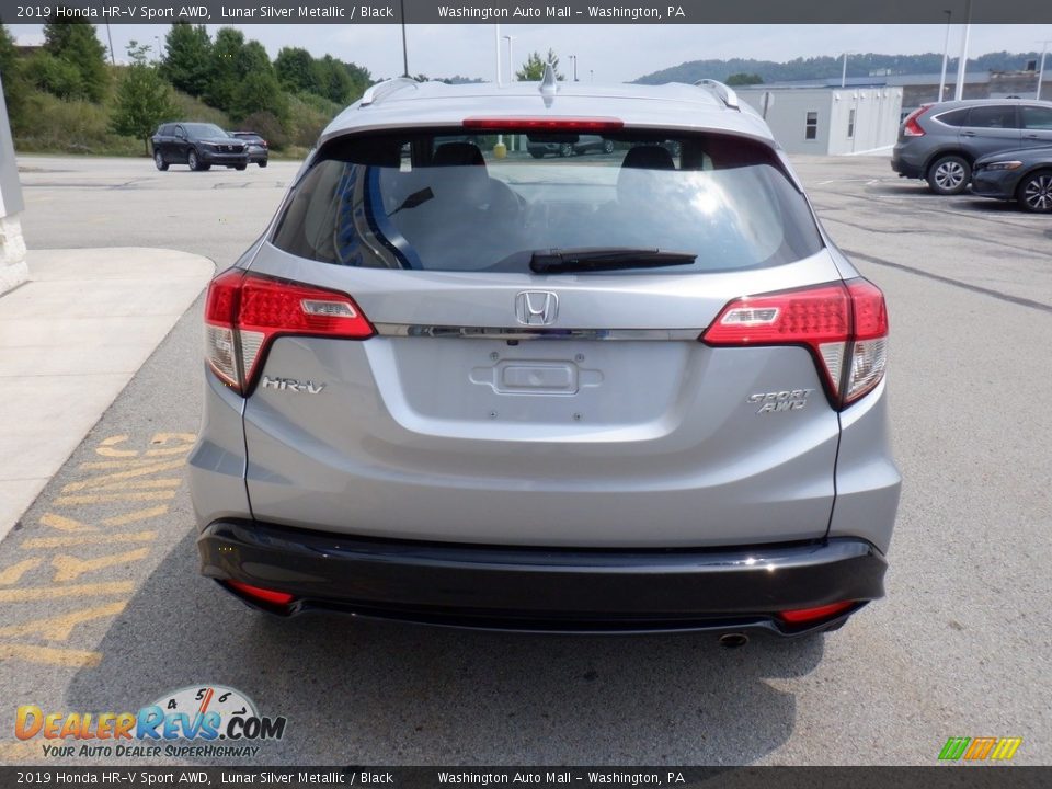 2019 Honda HR-V Sport AWD Lunar Silver Metallic / Black Photo #8