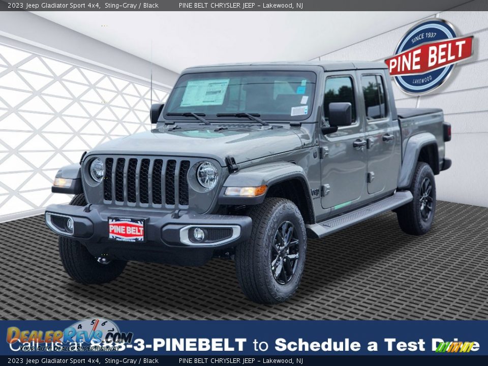 2023 Jeep Gladiator Sport 4x4 Sting-Gray / Black Photo #1