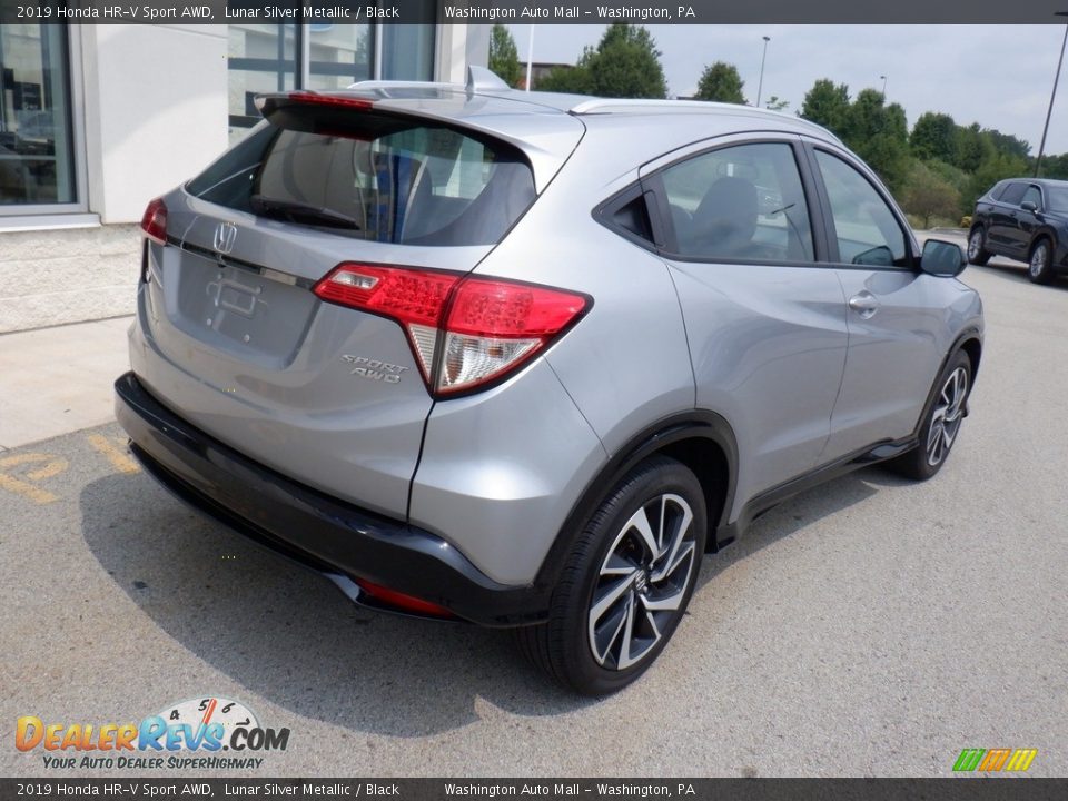 2019 Honda HR-V Sport AWD Lunar Silver Metallic / Black Photo #9