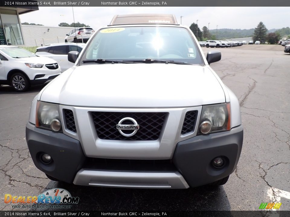 2014 Nissan Xterra S 4x4 Brilliant Silver / Gray Photo #10