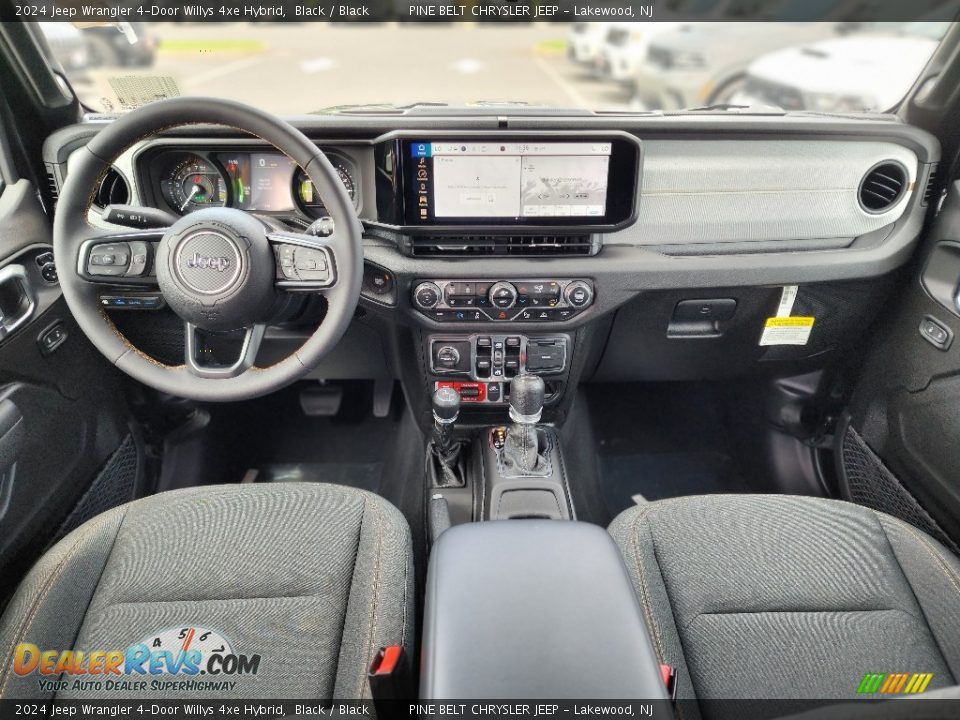 Front Seat of 2024 Jeep Wrangler 4-Door Willys 4xe Hybrid Photo #7