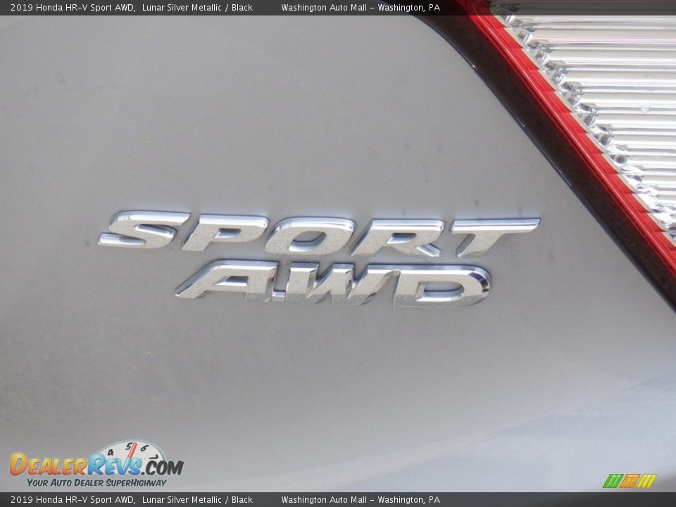 2019 Honda HR-V Sport AWD Lunar Silver Metallic / Black Photo #10