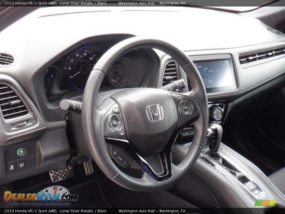 2019 Honda HR-V Sport AWD Lunar Silver Metallic / Black Photo #11