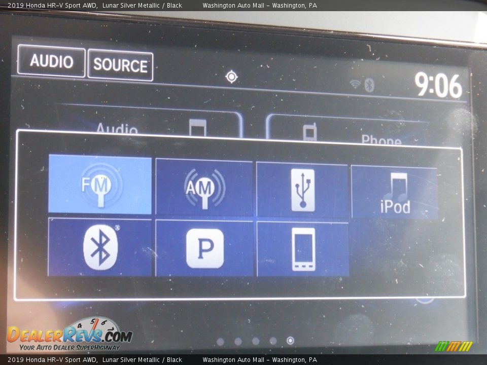 2019 Honda HR-V Sport AWD Lunar Silver Metallic / Black Photo #19