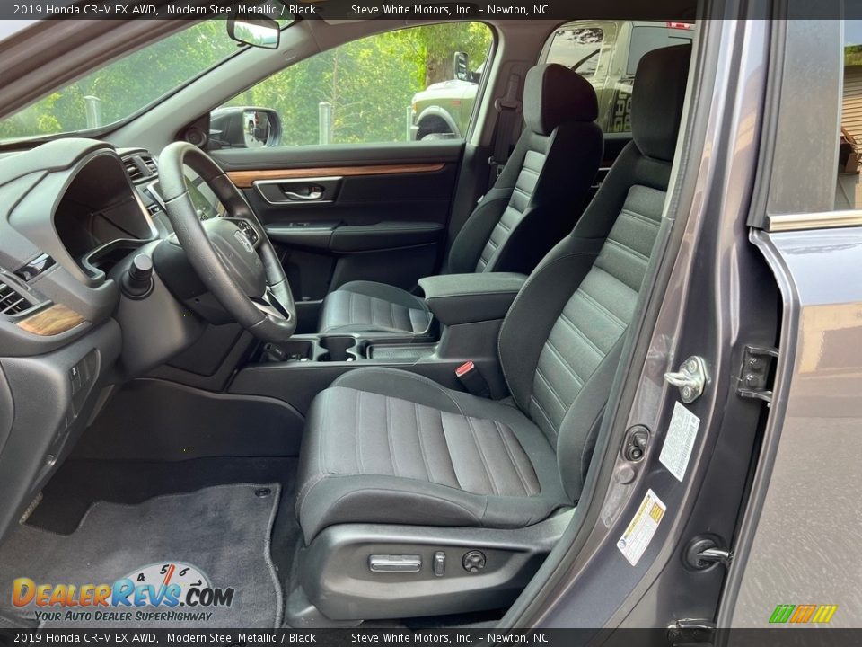 Front Seat of 2019 Honda CR-V EX AWD Photo #10