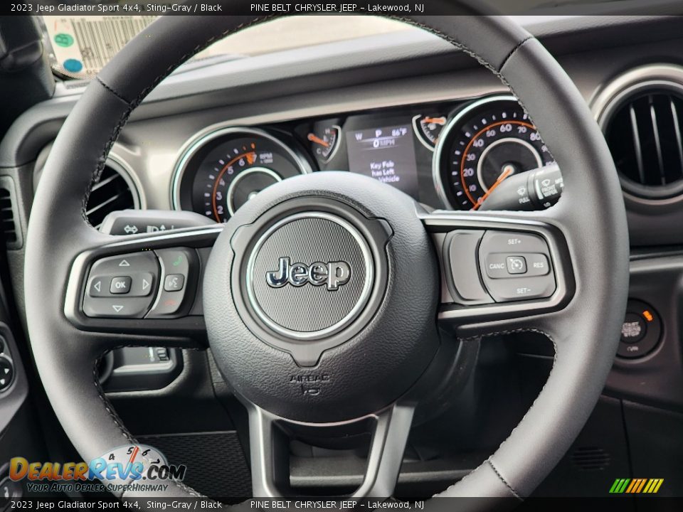 2023 Jeep Gladiator Sport 4x4 Sting-Gray / Black Photo #13