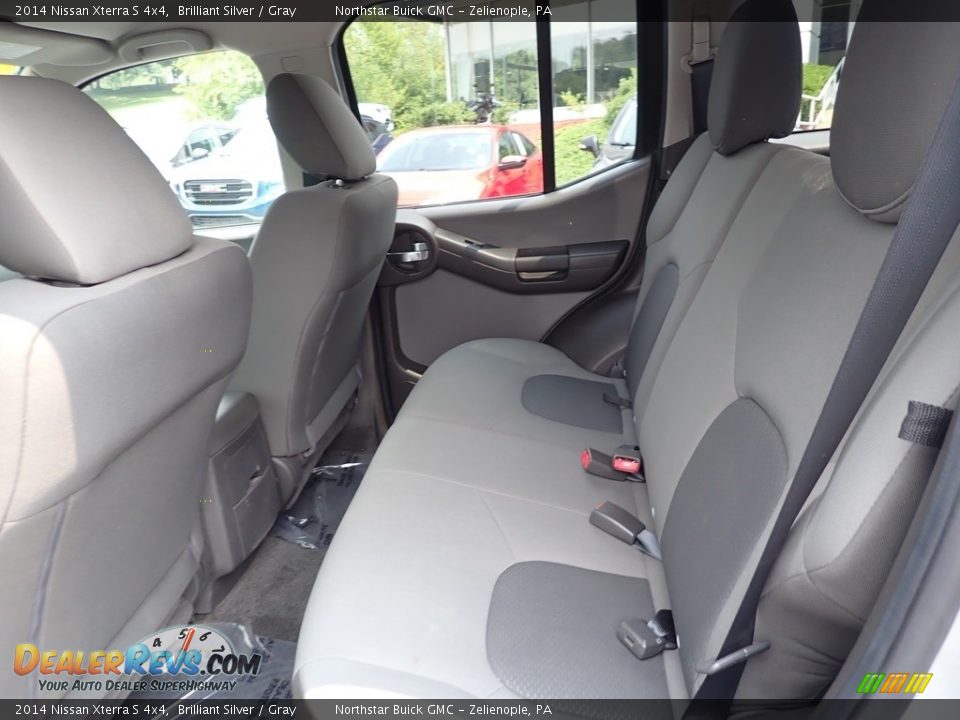Rear Seat of 2014 Nissan Xterra S 4x4 Photo #17