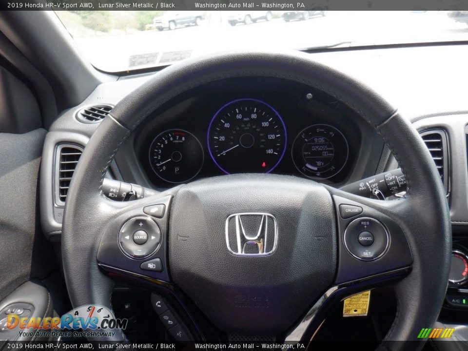 2019 Honda HR-V Sport AWD Lunar Silver Metallic / Black Photo #21