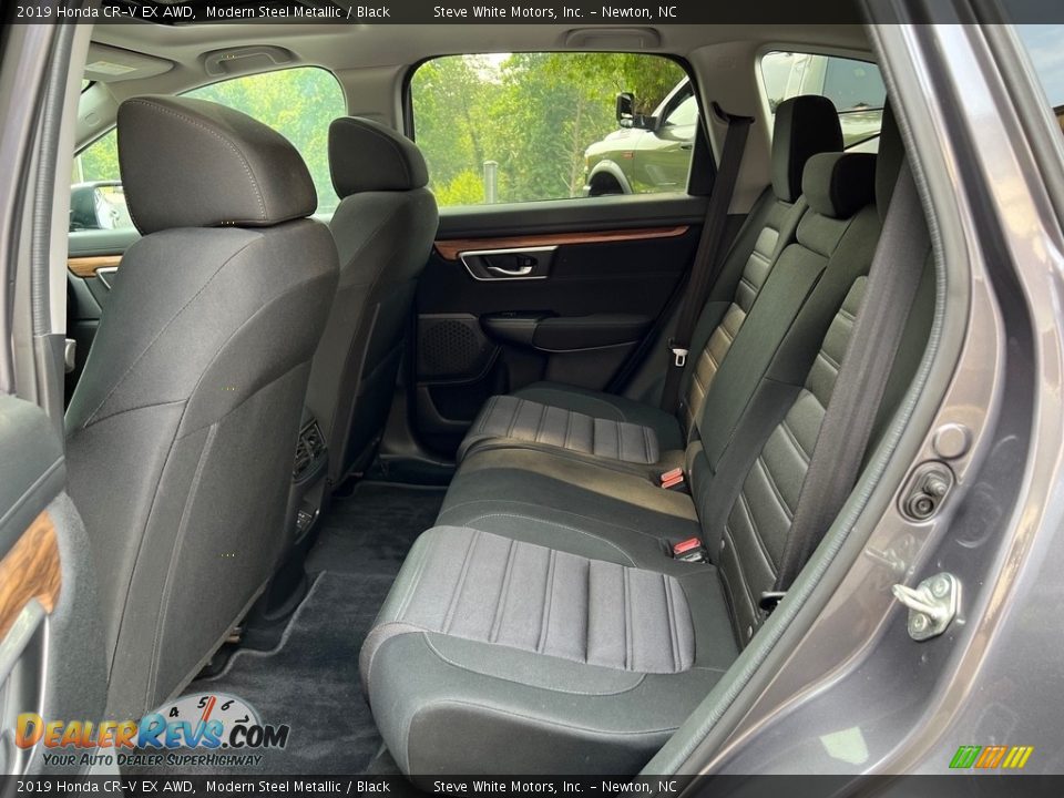 Rear Seat of 2019 Honda CR-V EX AWD Photo #12