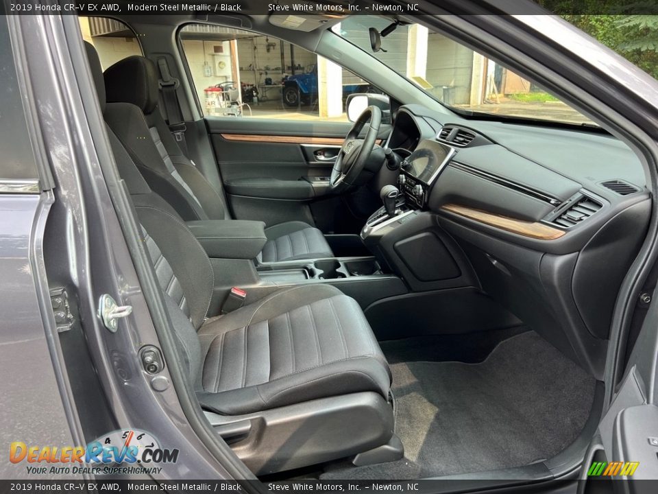 2019 Honda CR-V EX AWD Modern Steel Metallic / Black Photo #15