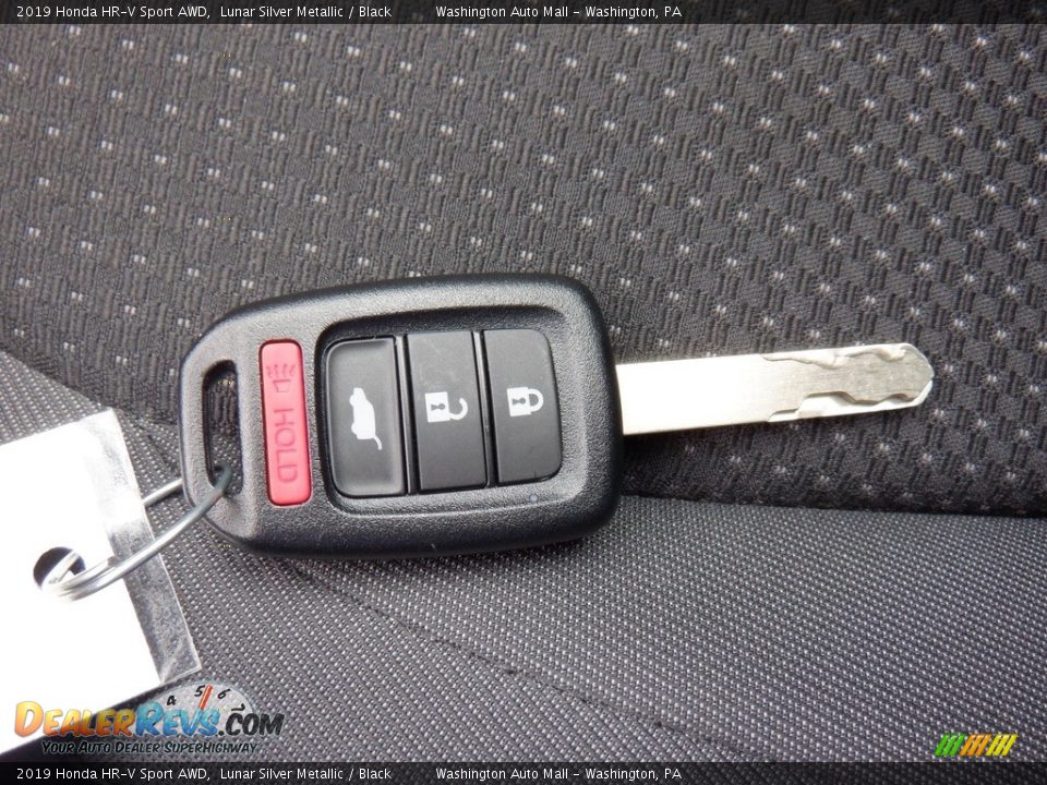 2019 Honda HR-V Sport AWD Lunar Silver Metallic / Black Photo #27