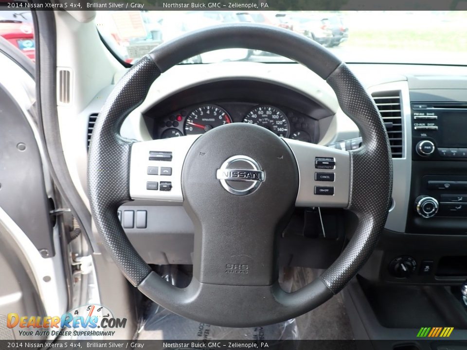 2014 Nissan Xterra S 4x4 Steering Wheel Photo #26