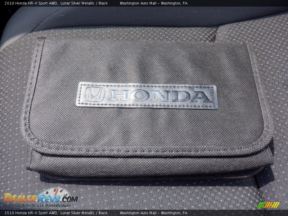 2019 Honda HR-V Sport AWD Lunar Silver Metallic / Black Photo #28