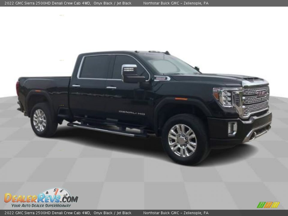 2022 GMC Sierra 2500HD Denali Crew Cab 4WD Onyx Black / Jet Black Photo #2