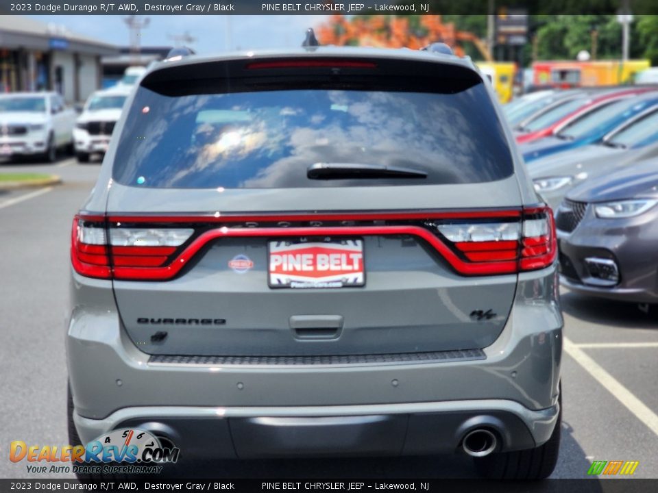 2023 Dodge Durango R/T AWD Destroyer Gray / Black Photo #6