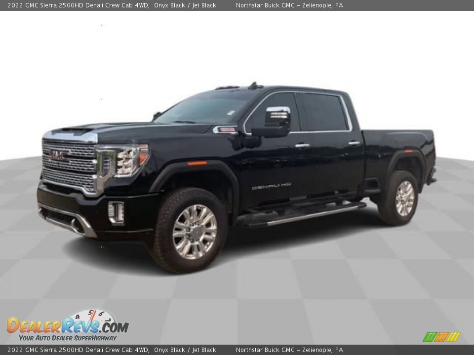 2022 GMC Sierra 2500HD Denali Crew Cab 4WD Onyx Black / Jet Black Photo #4