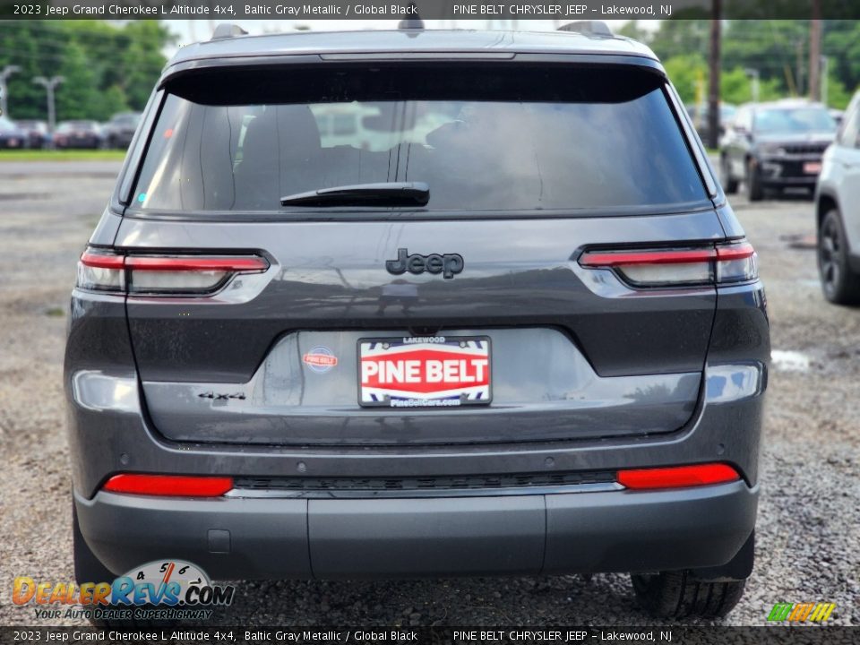 2023 Jeep Grand Cherokee L Altitude 4x4 Baltic Gray Metallic / Global Black Photo #6