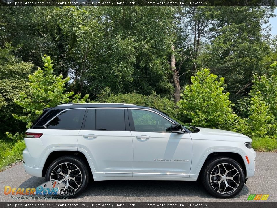 Bright White 2023 Jeep Grand Cherokee Summit Reserve 4WD Photo #5