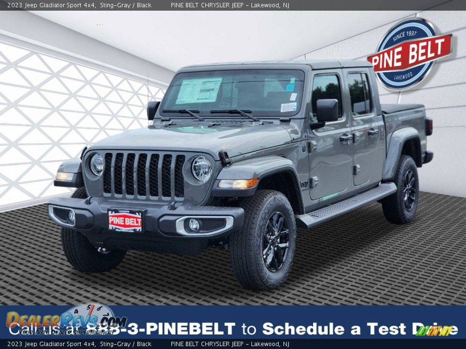 2023 Jeep Gladiator Sport 4x4 Sting-Gray / Black Photo #1