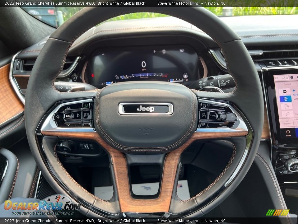 2023 Jeep Grand Cherokee Summit Reserve 4WD Steering Wheel Photo #22