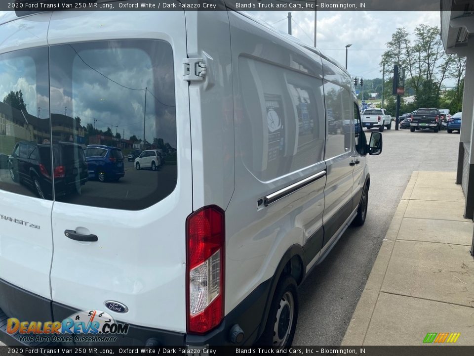 2020 Ford Transit Van 250 MR Long Oxford White / Dark Palazzo Grey Photo #27